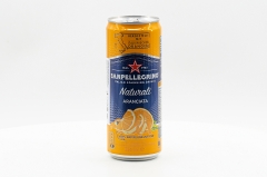 Напиток Sanpellegrino Aranciata безалкогольный газированный с соком апельсина 330 мл