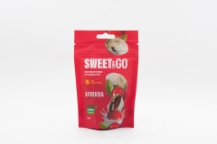 Конфеты Sweet&Go с клюквой в белой глазури (Россия) 80г
