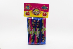 Кислая жевательная конфета Кислошок - фруктовая дорожка 10 со вкусом клубники (Россия) 120г